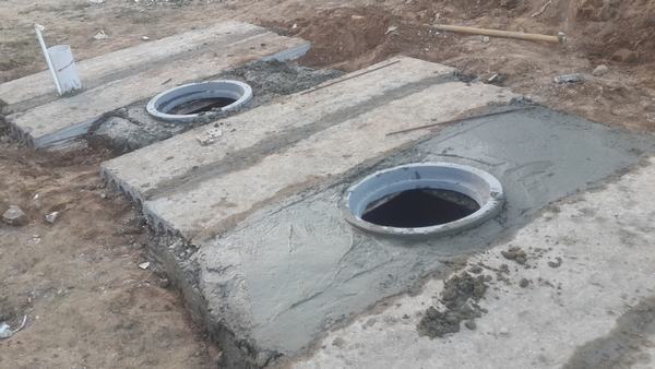 化糞池施工過程實拍 化糞池施工過程實拍