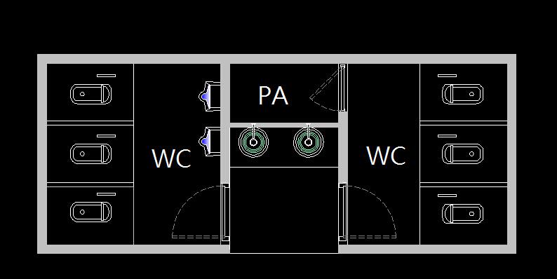 星級廁所平面圖 星級廁所平面圖